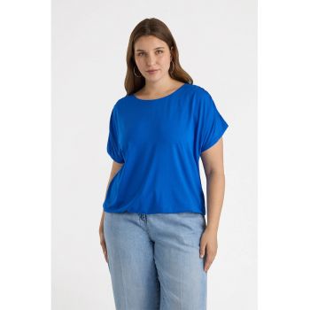 Tricou cu decolteu rotund