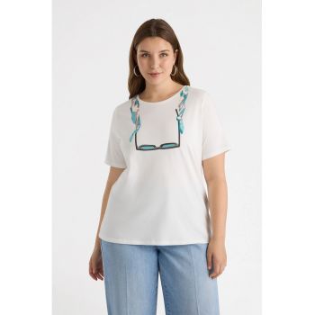 Tricou cu imprimeu grafic