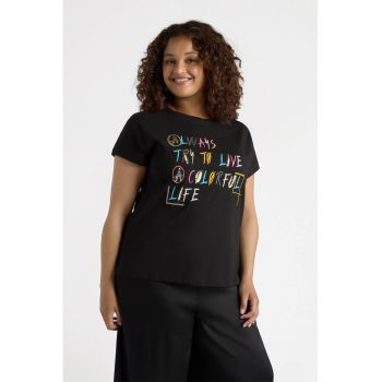 Tricou cu imprimeu text