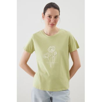 Tricou de bumbac cu imprimeu