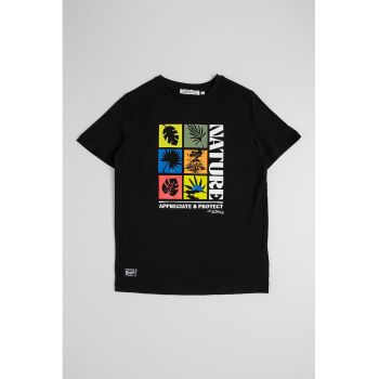 Tricou de bumbac cu imprimeu
