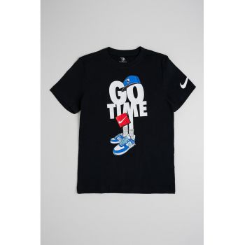 Tricou din amestec de bumbac cu model grafic