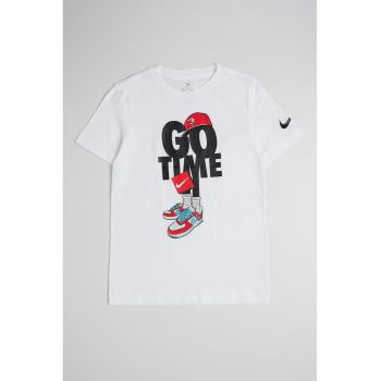 Tricou din amestec de bumbac cu model grafic