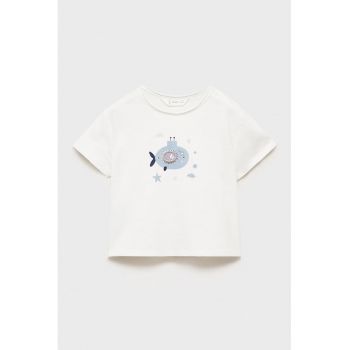 Tricou din bumbac cu imprimeu grafic