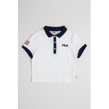 Tricou polo cu logo brodat