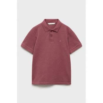 Tricou polo din material pique