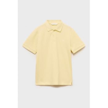 Tricou polo din material pique