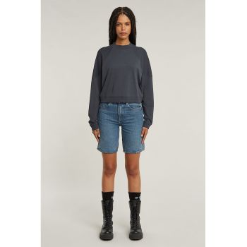 Bluza de trening de bumbac organic cu maneci raglan