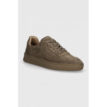 Filling Pieces sneakers din piele intoarsă Mondo Suede culoarea maro, 46722791405
