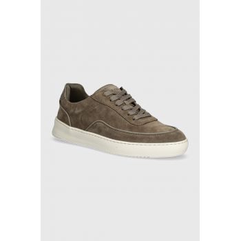 Filling Pieces sneakers din piele intoarsă Mondo Suede Lux culoarea verde, 46755071108