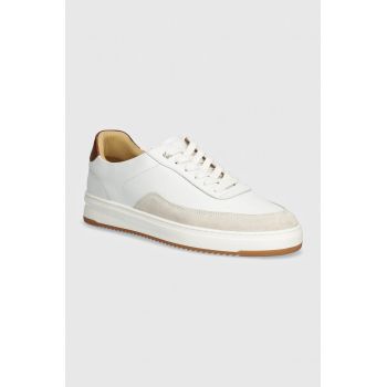 Filling Pieces sneakers din piele Mondo Squash Tag culoarea alb, 56425651901