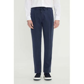 Pantaloni din lyocell cu cordon in talie