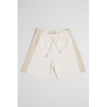 Pantaloni scurti relaxed fit de bumbac