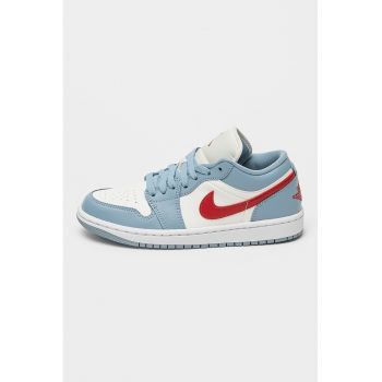 Pantofi Air Jordan 1 de piele si piele ecologica pentru baschet