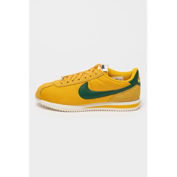 Pantofi sport cu insertii din piele intoarsa Cortez