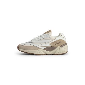 Pantofi sport de piele si piele ecologica cu garnituri de material textil V94M