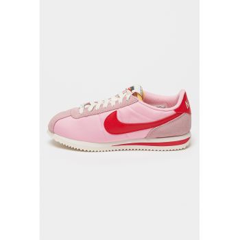 Pantofi sport din material textil si piele Cortez