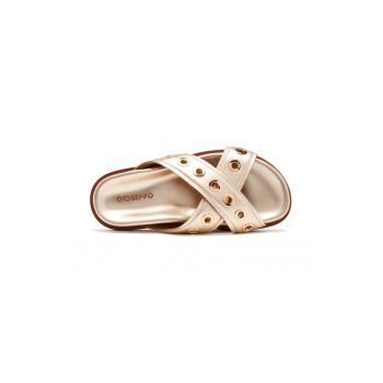 Papuci din piele Hiles