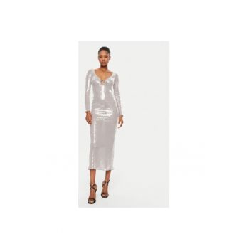 Rochie dama -  304921094 - Poliester - Argintiu