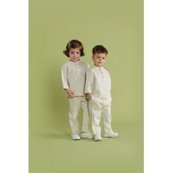 Set de imbracaminte din in - 2 Piese
