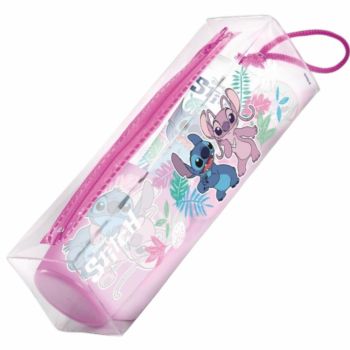 Set ingrijire dentara pentru copii, pahar, pasta de dinti, periuta si etui Stitch