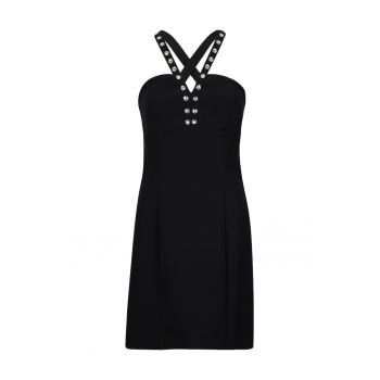 Stretch Dress With Rhinestones 213475