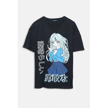 Tricou cu imprimeu grafic