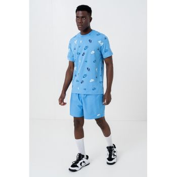 Tricou din bumbac cu imprimeu logo