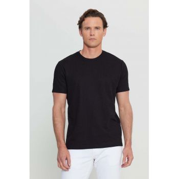 Tricou slim-fit din amestec de bumbac