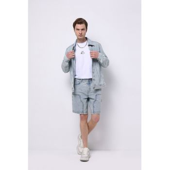 Blugi scurti relaxed-fit
