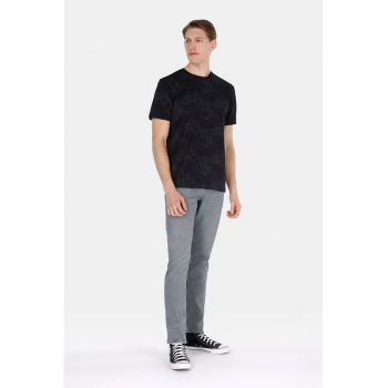Blugi slim-fit cu talie medie de firma originali