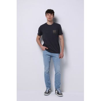Blugi slim-fit din amestec de bumbac de firma originali