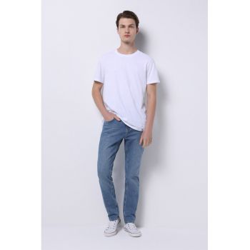 Blugi slim-fit de firma originali