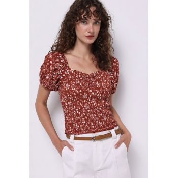 Bluza cu maneci bufante
