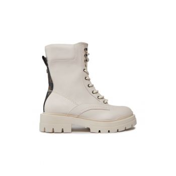 Ghete dama -  302931 - Piele naturala - Ecru