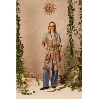 Medicine rochie midi, drept