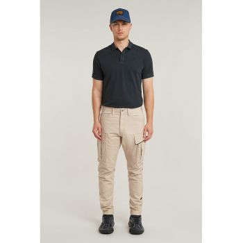 Pantaloni conici cu talie medie