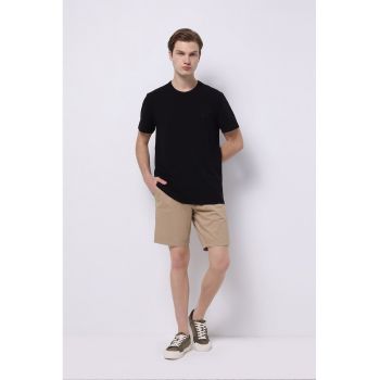 Pantaloni scurti chino cu snur in talie