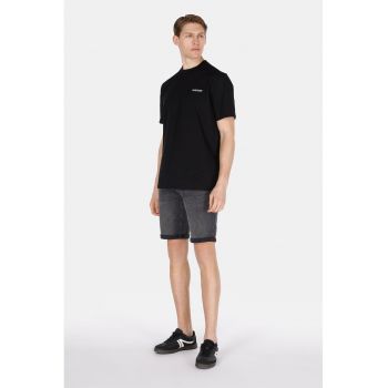 Pantaloni scurti cu aspect decolorat de firma originali