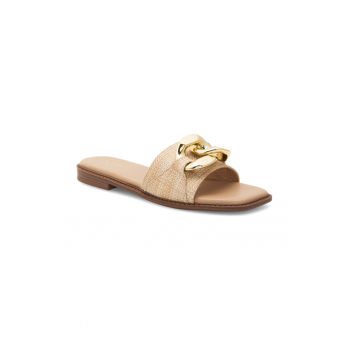 Papuci dama -  573111 - Piele ecologica - Bej