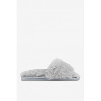 Papuci dama  5903419601262 - Textil - Gri