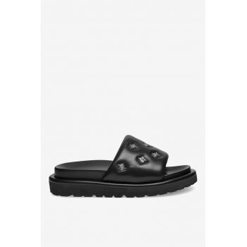 Papuci dama  5905588327356 - Piele naturala - 37 EU - Negru