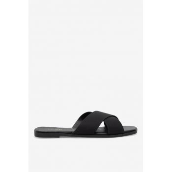 Papuci dama  5905588624769 - Sintetic - Negru