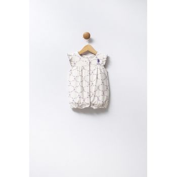 Salopeta scurta cu model floral