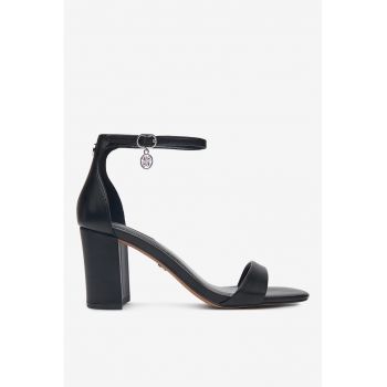 Sandale dama  5904862882031 - Piele ecologica - Negru