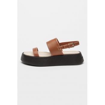 Sandale slingback flatform