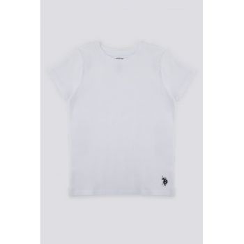 Tricou cu decolteu rotund