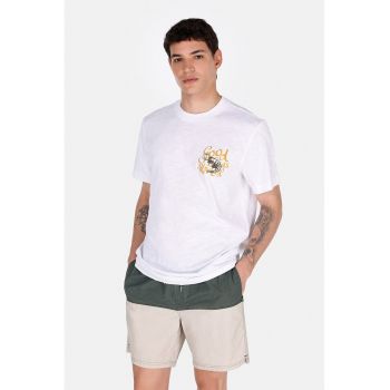 Tricou cu imprimeu pe partea din spate