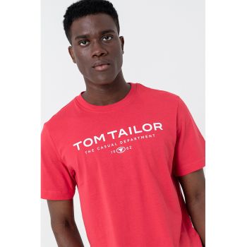 Tricou de bumbac cu imprimeu logo