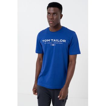 Tricou de bumbac cu imprimeu logo